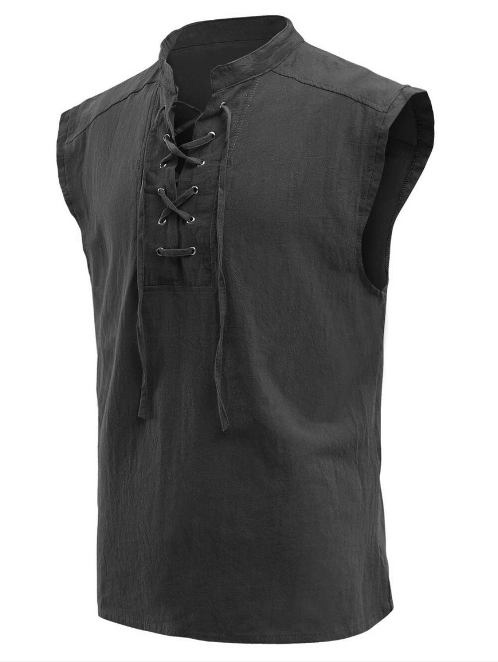 Renaissance Shirt Pirate Medieval Sleeveless